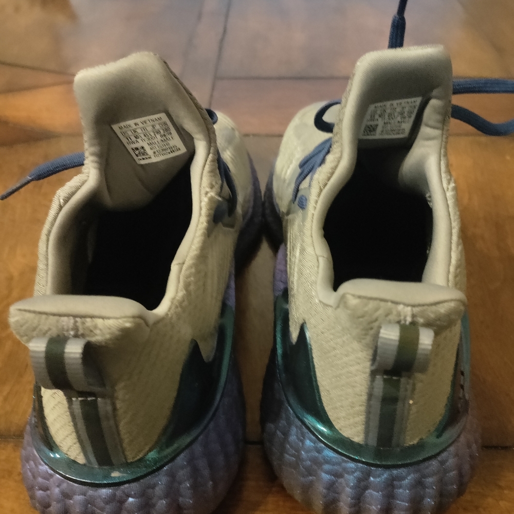 adidas Athletic Shoes in Gray and Blue - Picture 4 of 7